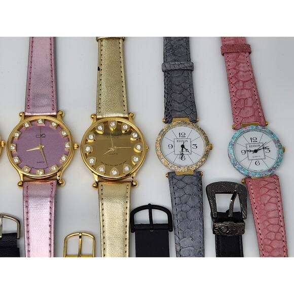 Lot Of 33 Assorted Womens Watches Vintage Modern - Tested Working main image 14